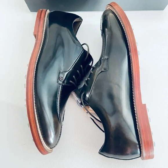 G/Fore Gallivanter Golf Shoe Mens Size 15 Luxe Espresso Brown Leather NEW W Box
